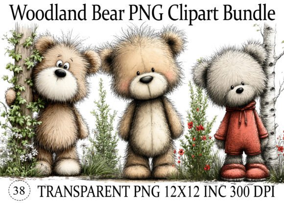 Download Woodland Bear PNG Clipart - Woodland bear Collection