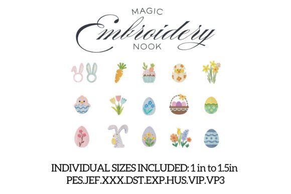 Download Mini Spring Easter Bundle X 15 Designs - Easter bundle Collection