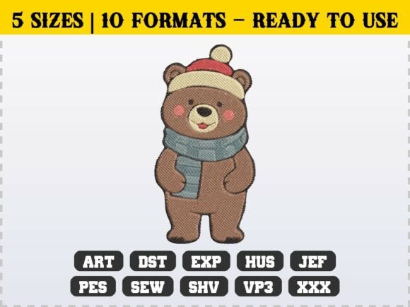 Download Woodland Bear Cozy Winter - Woodland bear Collection
